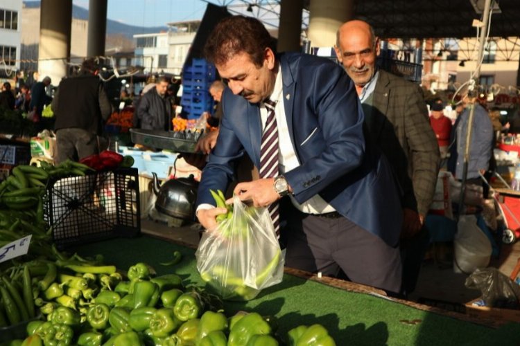 Bursa'da bağımsız belediye başkan adayı Şefikoğlu'na yoğun ilgi