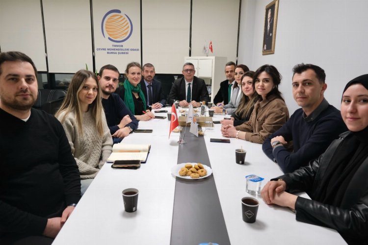 Bursa'da Çevre Mühendisleri görev bölümü yaptı