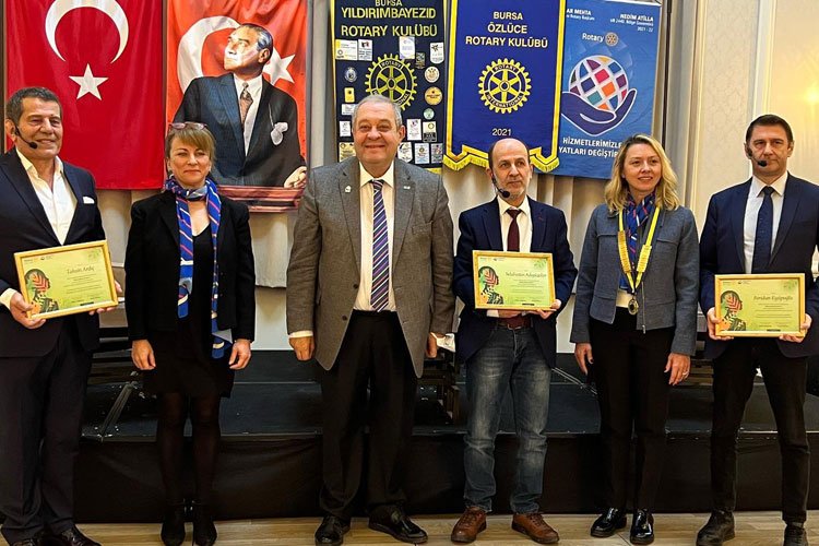 Bursa'da Rotaryenlere 'dijital gazetecilik' anlatıldı