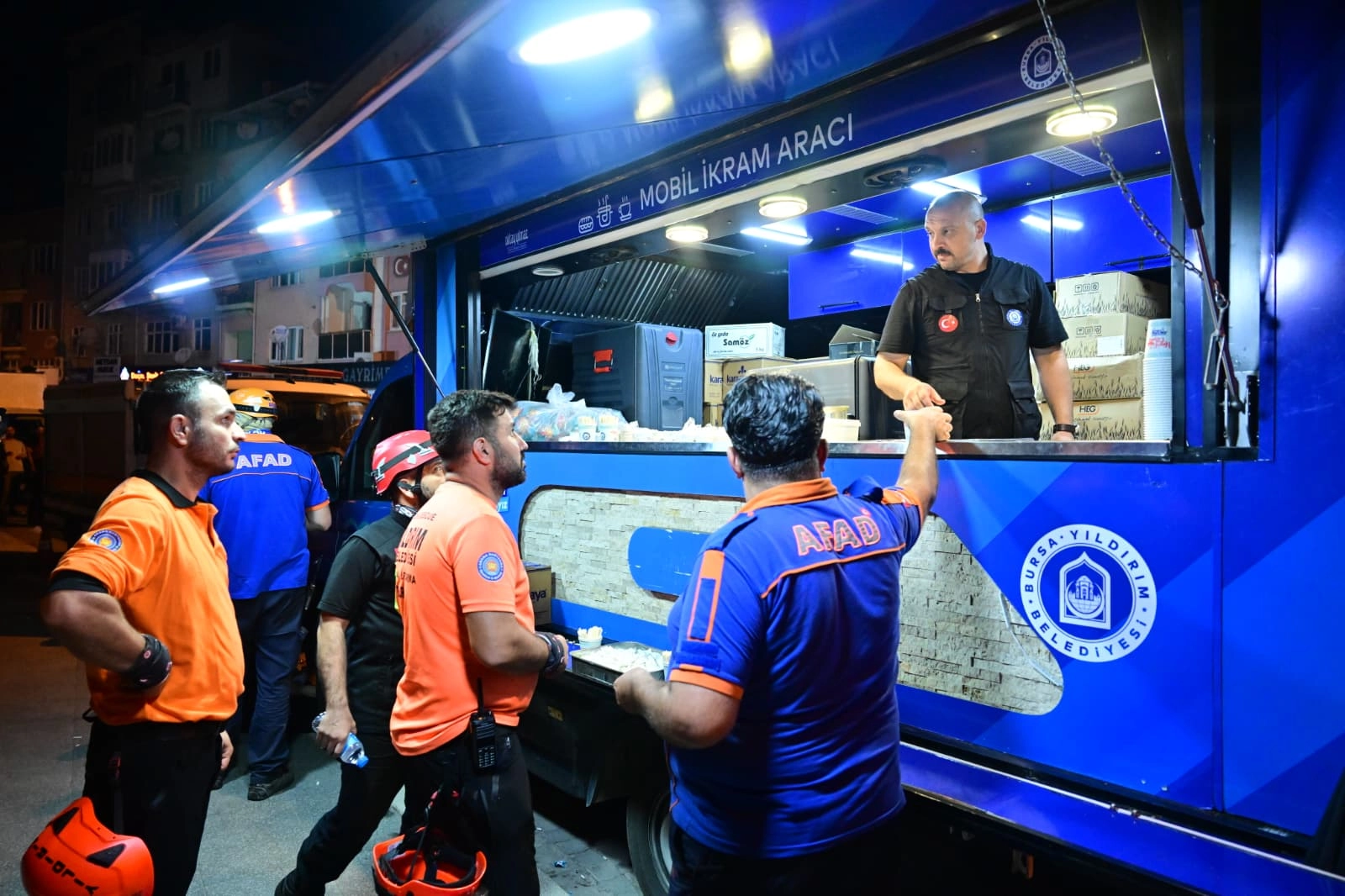 Bursa'dan Balıkesir'e 'Yıldırım' destek