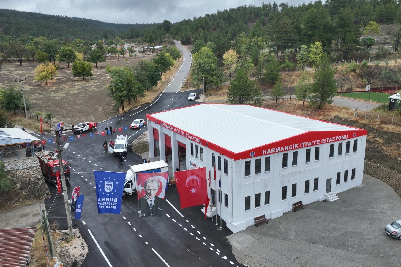 Bursa Harmancık'a tam donanımlı teşkilat