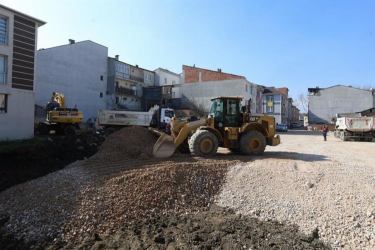 Bursa İnegöl'de atıl alanlar otoparka dönüşüyor