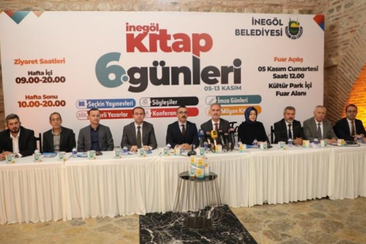 Bursa İnegöl'de kitap günleri için geri sayım
