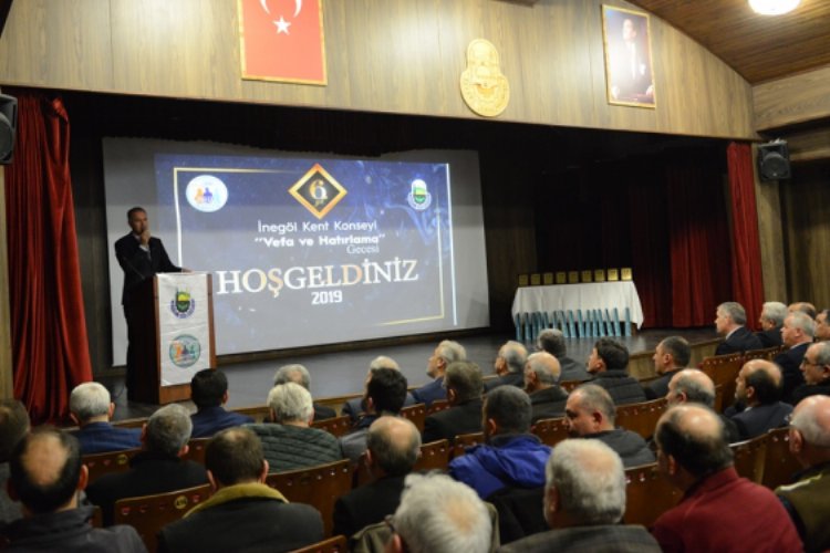 Bursa İnegöl'de 'Vefa'ya davet