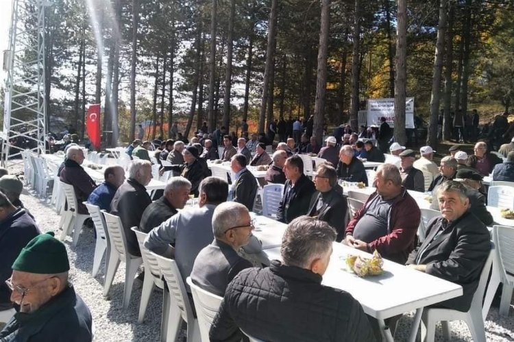 Bursa Keles'te Ana Sultan hayrına büyük ilgi