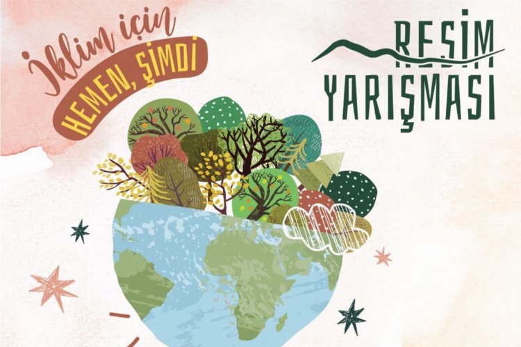 Bursa Nilüfer'de 'iklim' temalı resim yarışması