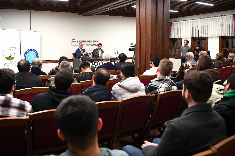 Bursa Osmangazi'de Şadırvanlı Han’da Jeopolitik Konferans
