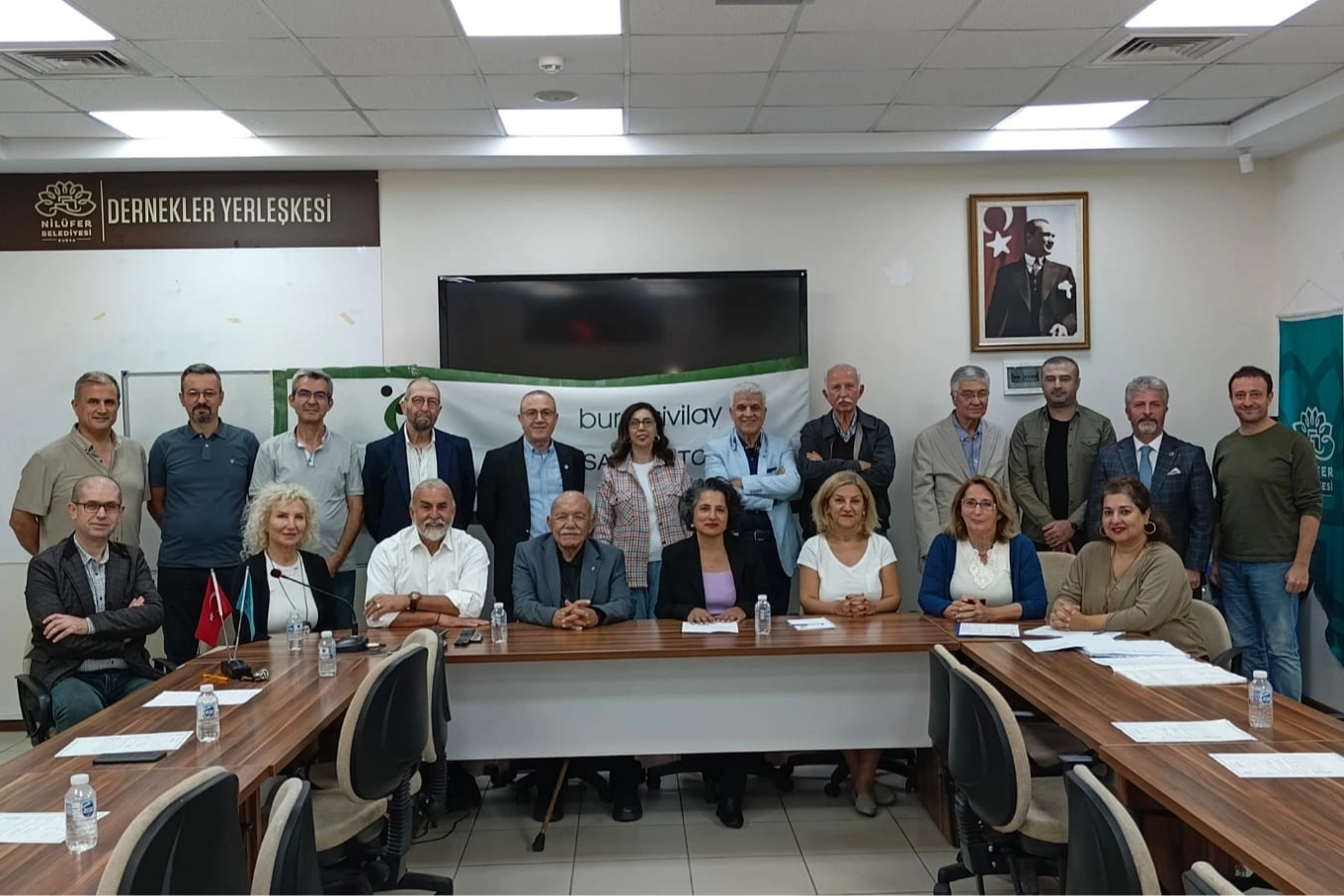 Bursa SİVİLAY'an bayrak değişimi