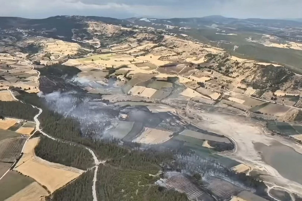 Bursa Yenişehir’deki orman yangını kontrol altında