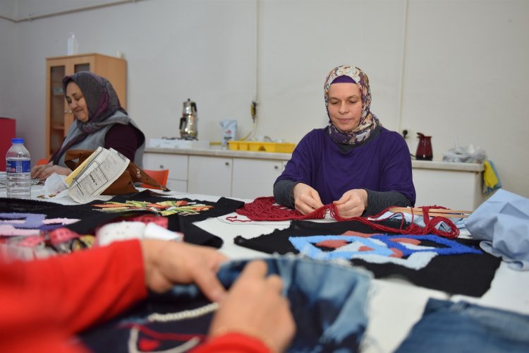 Bursa Yıldırım'da kadınların YIL-MEK ilgisi