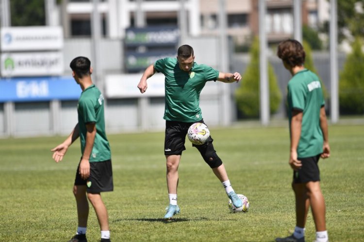 Bursaspor'dan tek antrenman