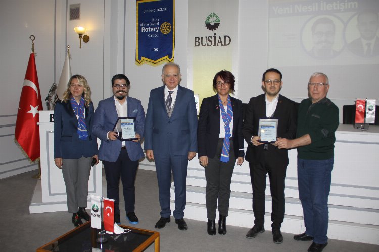 BUSİAD ve Yıldırım Bayezid Rotary Kulübü “Yeni Nesil İletişim” i konuştu