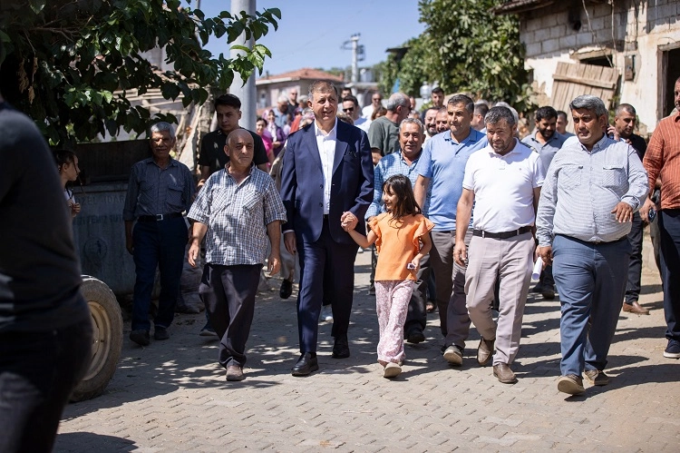 Cemil Tugay'dan Köseler'e ziyaret