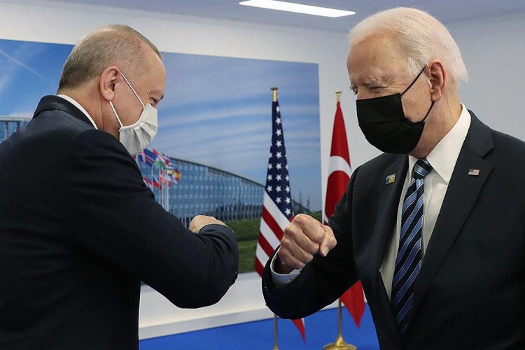 Cumhurbaşkanı Erdoğan ABD Başkanı Biden ile görüştü