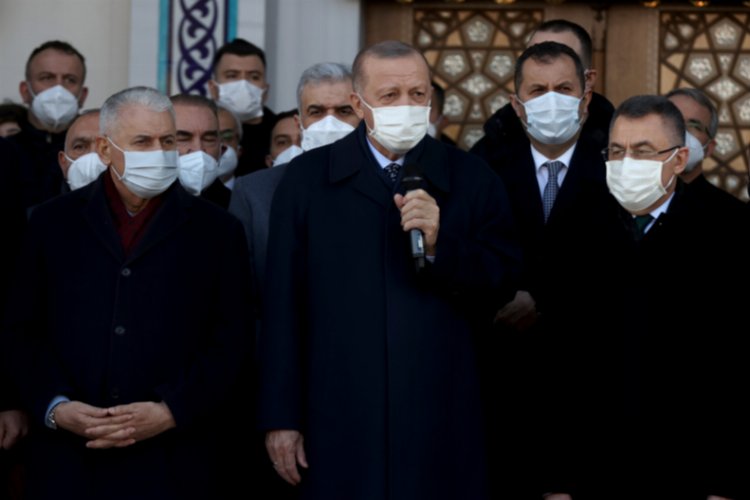 Cumhurbaşkanı Erdoğan, İncirli Bostan Camisi'nin açılışını yaptı
