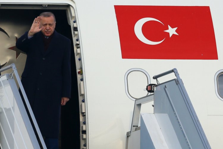 Cumhurbaşkanı Erdoğan Azerbaycan’a gitti