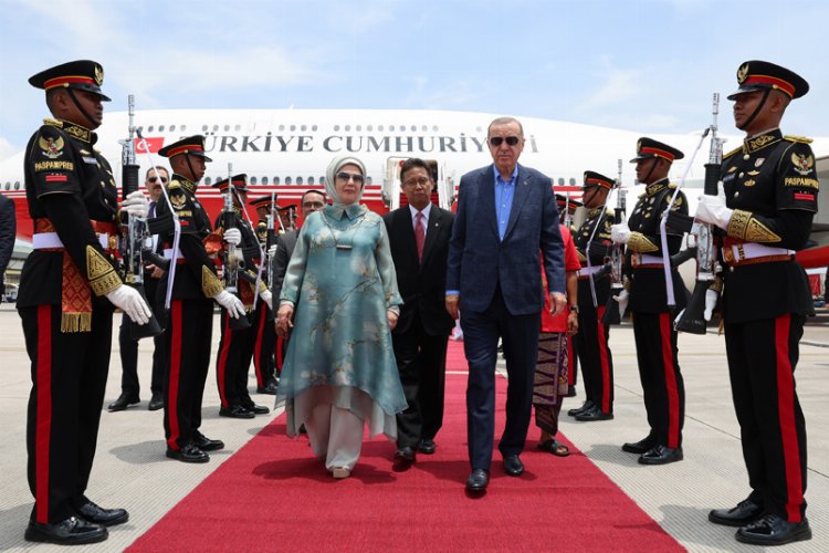 Cumhurbaşkanı Erdoğan Endonezya'da