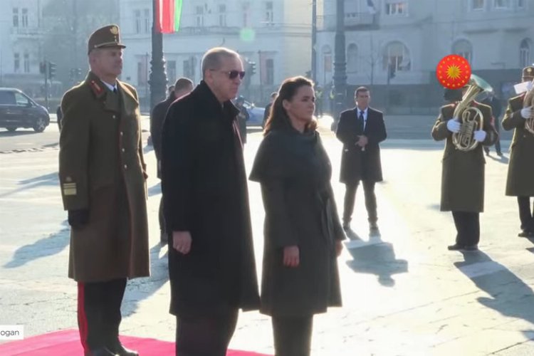 Cumhurbaşkanı Erdoğan Macaristan'da