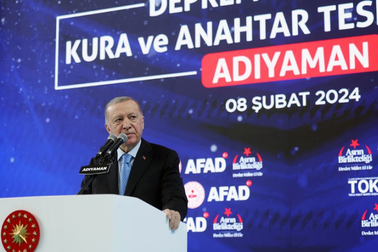 Cumhurbaşkanı Erdoğan: "Tutmadığımız sözü vermeyiz"