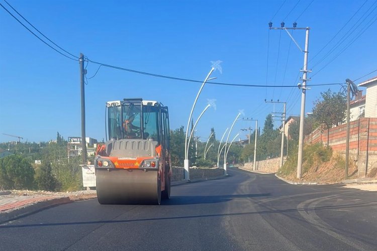 Dilovası'nda üstyapı çalışmaları sürüyor