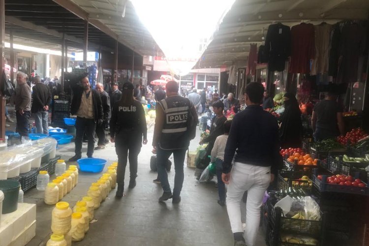 Diyarbakır Ergani'de güvenlik ve huzur devriyesi