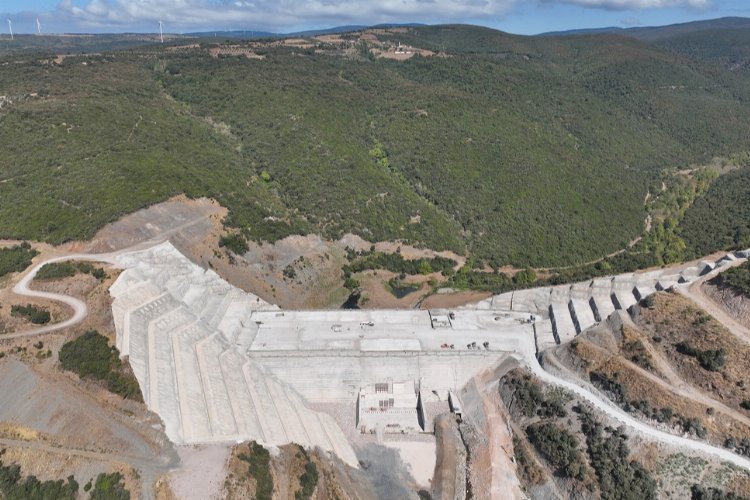 DSİ Bursa Gölecik Barajı'nda çalışmaları sürdürüyor