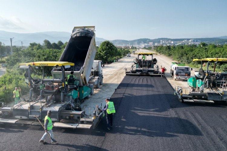 Düzce'de alternatif güzergah ile sürücüler rahat edecek