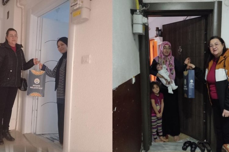 Edirne Keşan'da 'Hoşgeldin Bebek' projesi