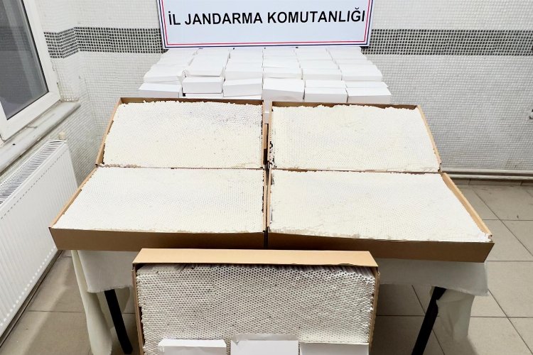 Edirne Keşan'da kargoya hazır 81 bin makaron ele geçirildi