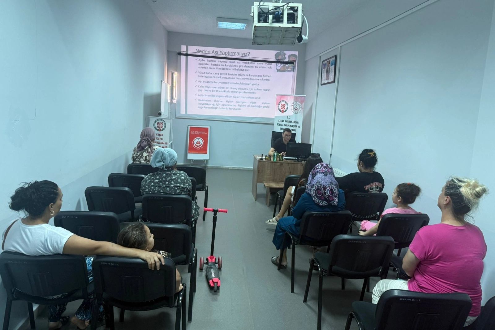 Edirne Keşan’da SODAM kursiyerlerine sağlıklı yaşam eğitimi