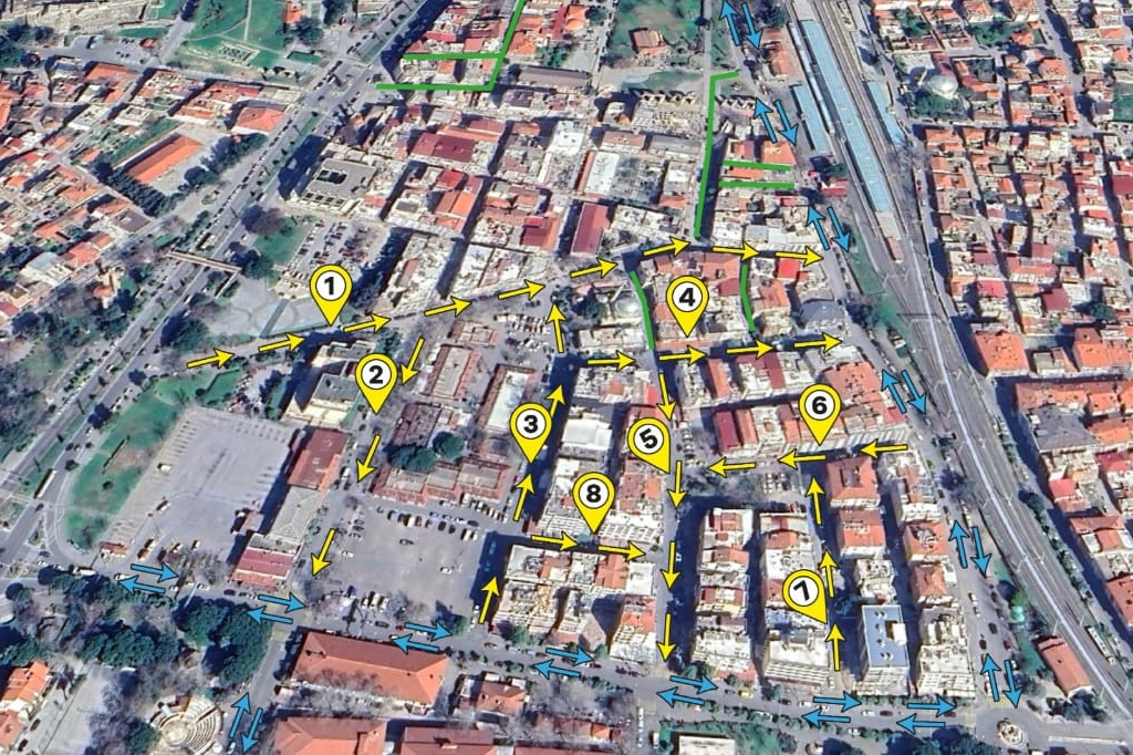 Efes Selçuk’ta yaya öncelikli ulaşım 18 Ağustos’ta başlıyor!