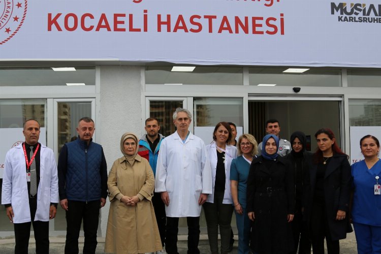 Emine Erdoğan'dan Kocaeli Büyükşehir Hastanesi'ne övgü