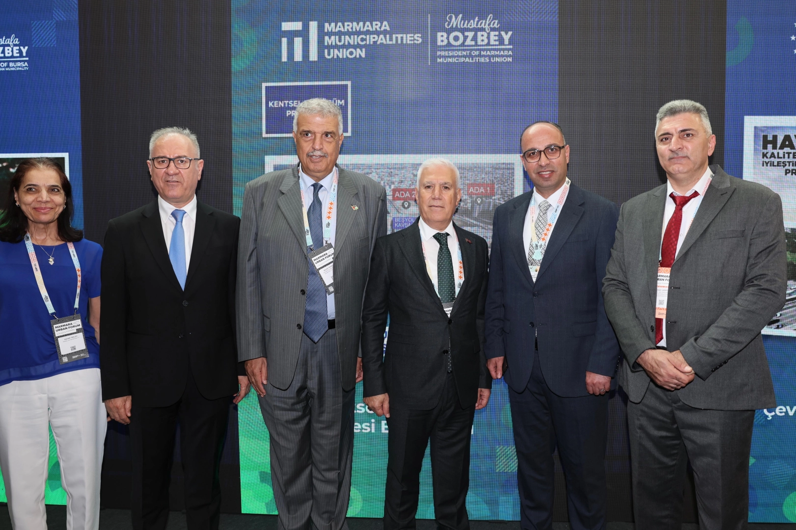 Filistinli belediye başkanlarından Başkan Bozbey'e teşekkür