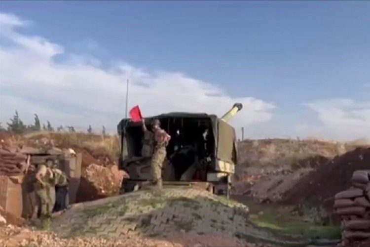 Fırat Kalkanı'nda havan tacizine karşı etkili vuruş... 7 terörist etkisiz!