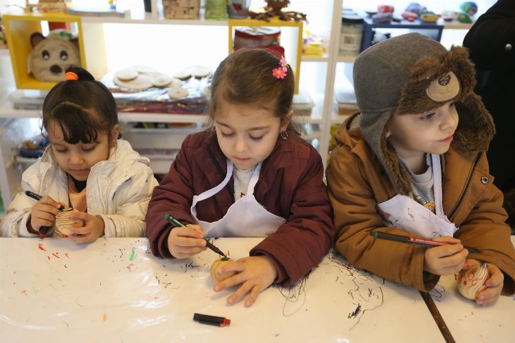 Gaziantep'te 10 bin çocuk 'topaç'la tanıştı