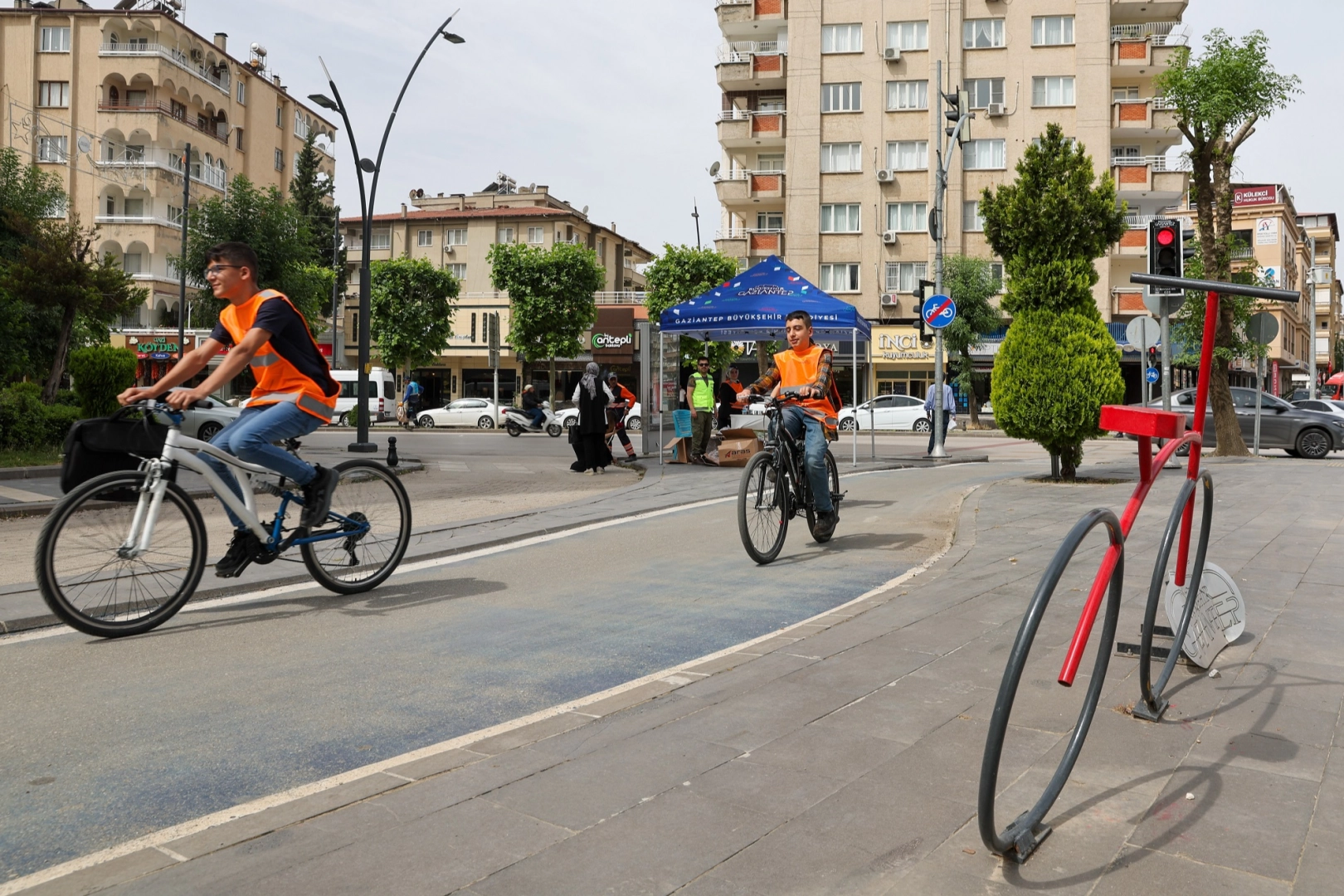 Gaziantep'ten sürdürülebilir ulaşıma pedallı destek
