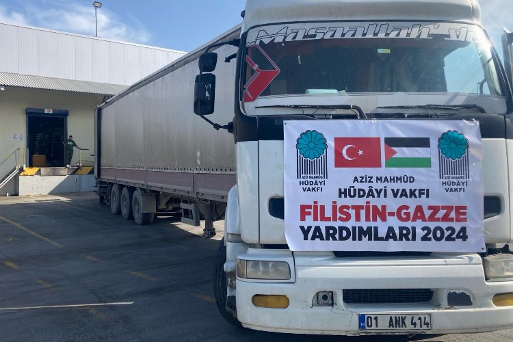 Gazze'ye 332 ton malzeme daha gönderildi