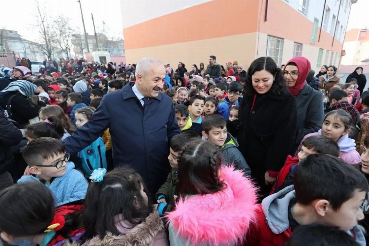 Gebze'de yılın ilk ziyareti öğrencilere