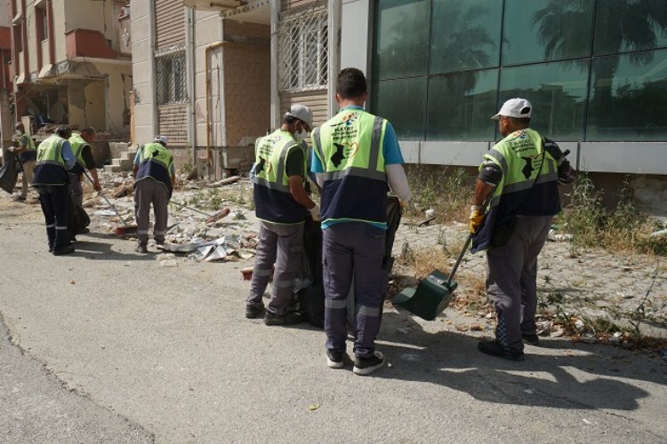 HBB’den Samandağ'dan Erzin'e kadar kıyı temizliği
