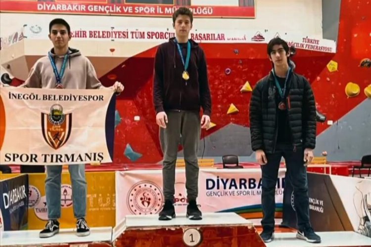 İnegöllü sporcular Diyarbakır'dan dereceyle döndü