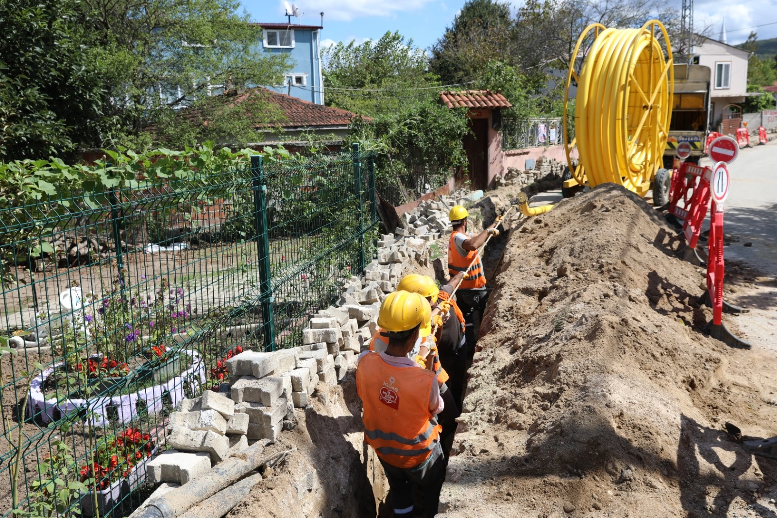 İstanbul Maltepe'de o mahalle 21 yıl sonra gazla buluştu