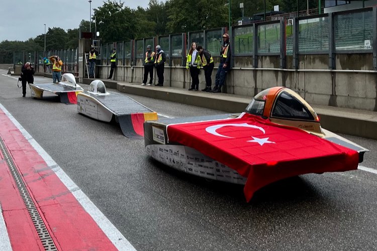 İTÜ Belçika'da Güneş'i gördü