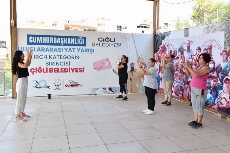 İzmir Çiğli'de kadınlara özel yaz spor kursları