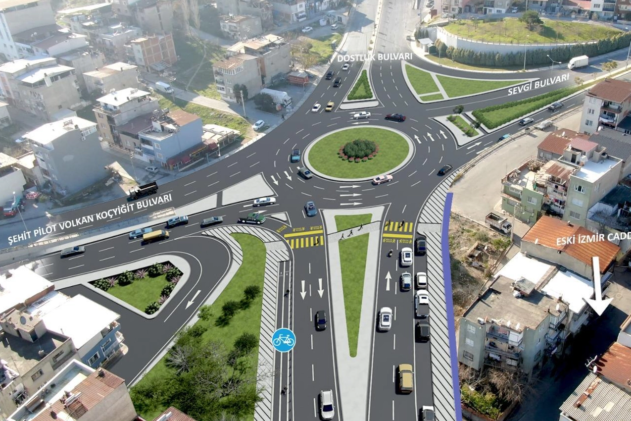 İzmir Karabağlar’a yeni bağlantı yolu geliyor