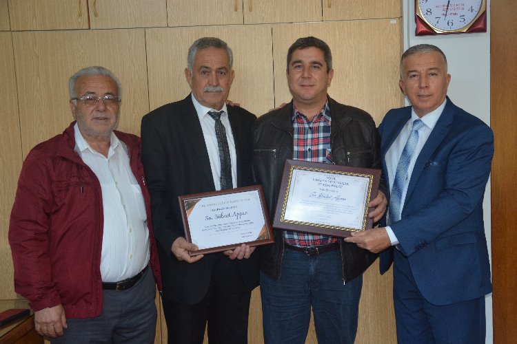 İzmir Tire'de örnek şoför ödüllendirildi