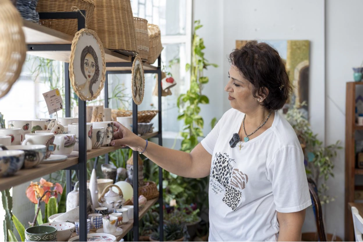 Kadınların hayallerine ışık tutuyor