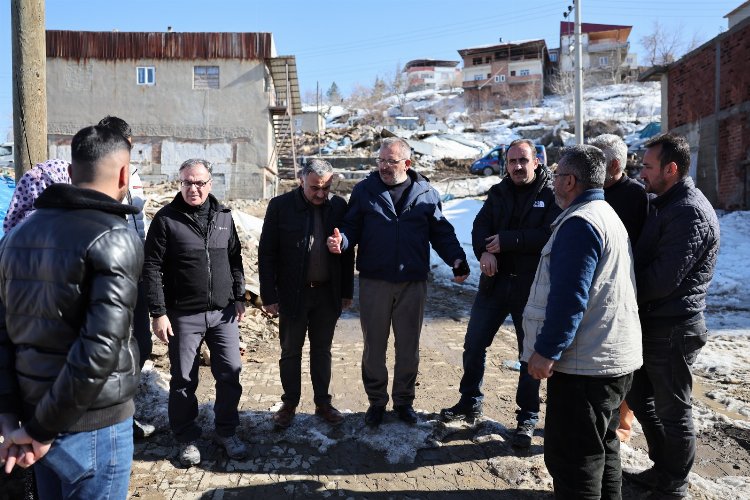Kayseri belediyeleri Göksun'un yanında