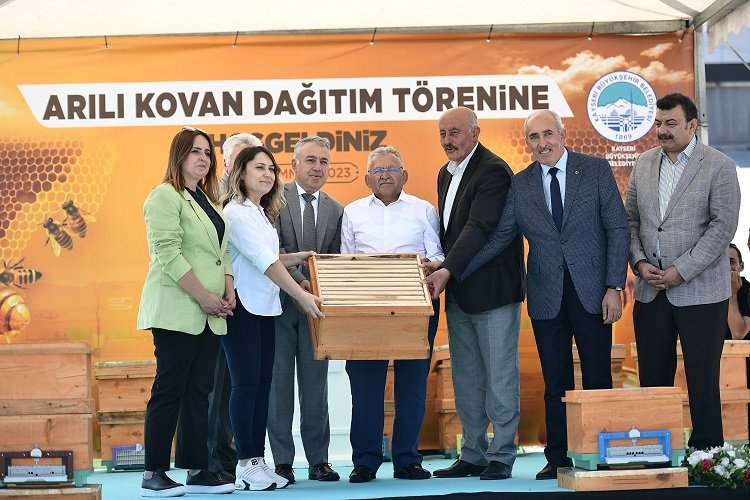 Kayseri Büyükşehir'den arıcılığa tam destek