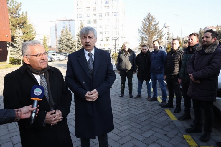 Kayseri Büyükşehir 'kahraman'ları uğurladı