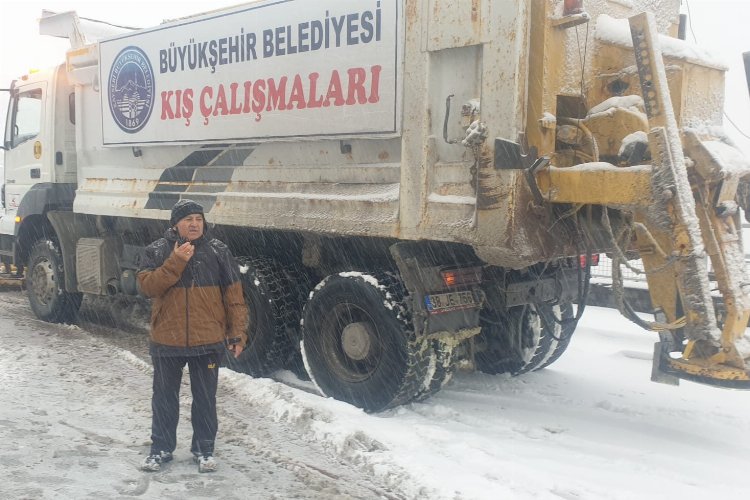 Kayseri Büyükşehir'den kırsal çalışma